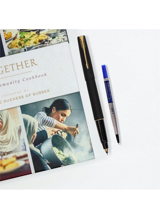 باركر حبر باركر ألترا فاين نافيجيتور قابل لإعادة التعبئة | لون الحبر الأزرق | تجربة كتابة خالية من البقع | كتابة دقيقة - Image 3