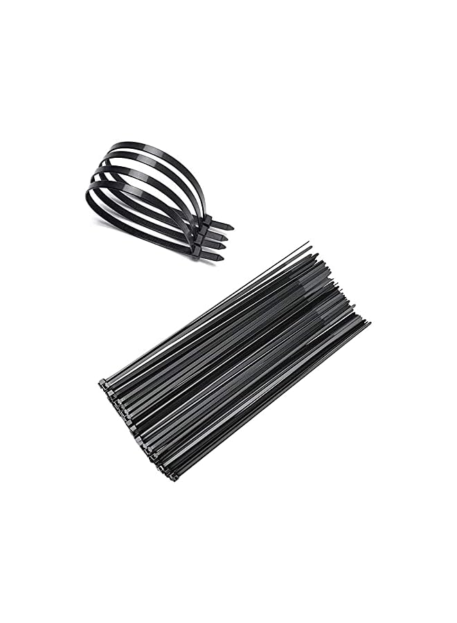 PROMASS Tie (250mm, 100 Pieces, Black) - Image 2