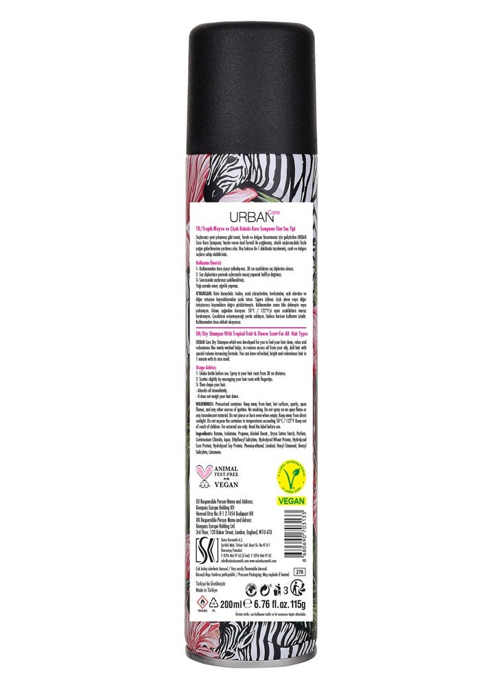 Urban Care - Urban Care Dry Shampoo-Tropical Paradise Jungle - Image 1