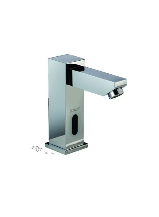 سوماني صنبور الاستشعار التلقائي - صنبور الأشعة تحت الحمراء بدون لمس | لمسة نهائية معدنية | نحاس وبلاستيك | موفرة للمياه، صحية ومتينة للحمامات والمطابخ