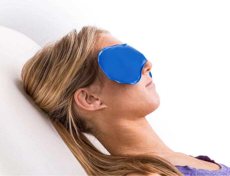 Chattanooga ColPac Reusable Gel Ice Pack Cold Therapy for Eye, Forehead, Neck for Aches, Swelling, Bruises, Inflammation, Fever - Blue 8.5 x 3.75 Inch (Pack of 1) - Image 5