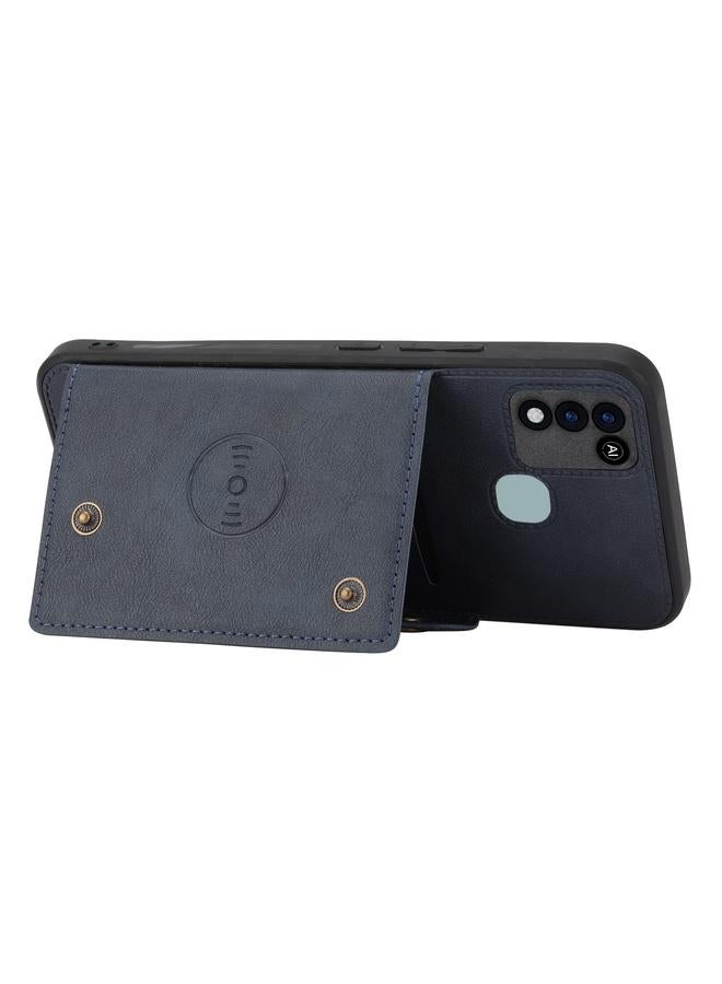 اس-توب جراب لهاتف Infinix Smart 5 مصنوع من مادة البولي يوريثان الحراري والبولي يوريثان الحراري المغناطيسي المقاوم للصدمات - Image 3