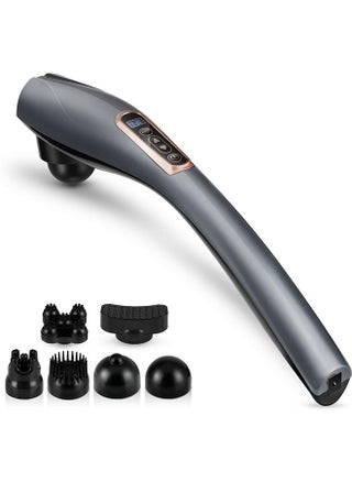 Handheld Back Massager - Cordless Deep Tissue Percussion with 6 Interchangeable Nodes, 1 for Neck, Shoulder Joint Pain Relief - pzsku/Z7744A3E6894095F967A5Z/45/1746214717/5c34103f-dcf2-4d50-b9b3-10ce7a6f1628