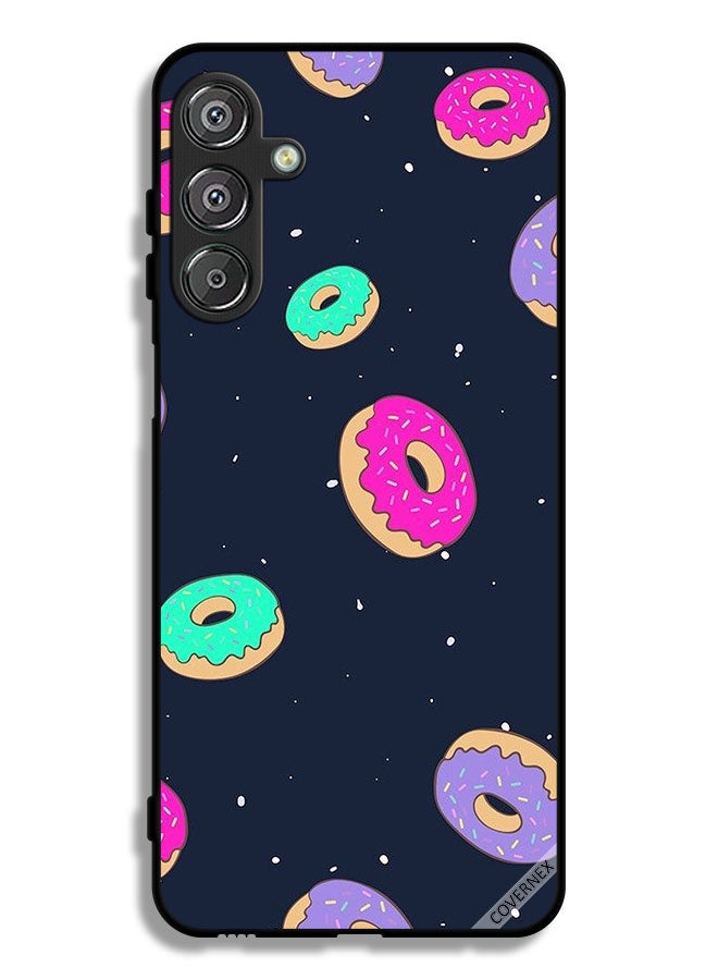 Covernex Samsung Galaxy M36 Protective Case Cover Donuts - Image 1