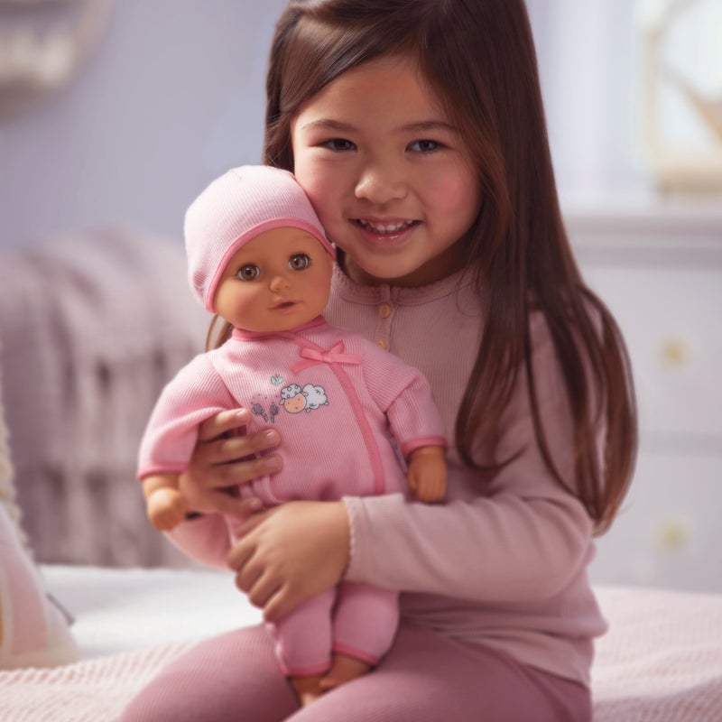 Baby Born My First Baby Ava - Light Brown Eyes: Realistic Soft-Bodied Doll for Kids Ages 1 & Up, Eyes Open & Close, Doll with Bottle - Image 2