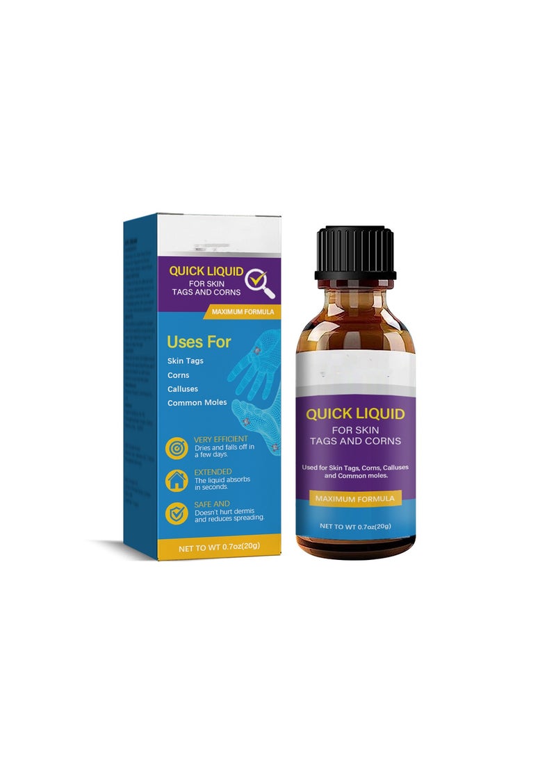Quick Liquid for Remove Warts Remove Moles and Smooth Skin - Image 3