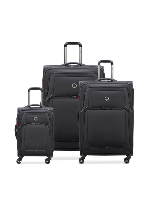 DELSEY OPTIMAX LITE, 80/70/55CM, BLACK