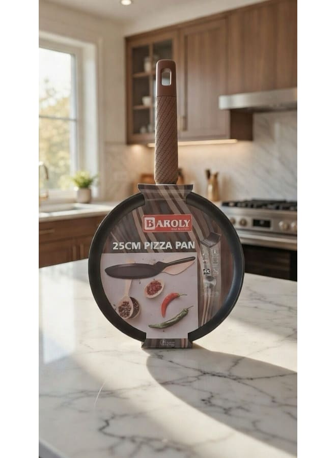 pizza pan 25, brown