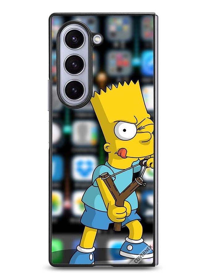 Covernex Samsung Galaxy Z Fold6 Protective Case Cover Angry Cartoon - Image 1