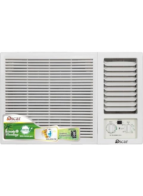 OSCAR | Window Air Conditioner | Model: OWC18TCR410S | Reliable and Effective Cooling Solution | Energy-Saving Controls | Best Choice for Home or Office