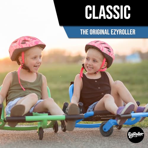 EzyRoller Classic Ride on Scooter for Kids Ages 4+ - Black - Image 2