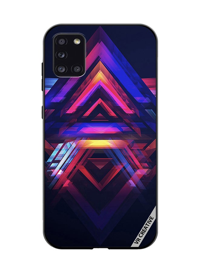 VR CREATIVE Protective Case Cover For Samsung Galaxy A31 Abstract Design Multicolour - Image 1