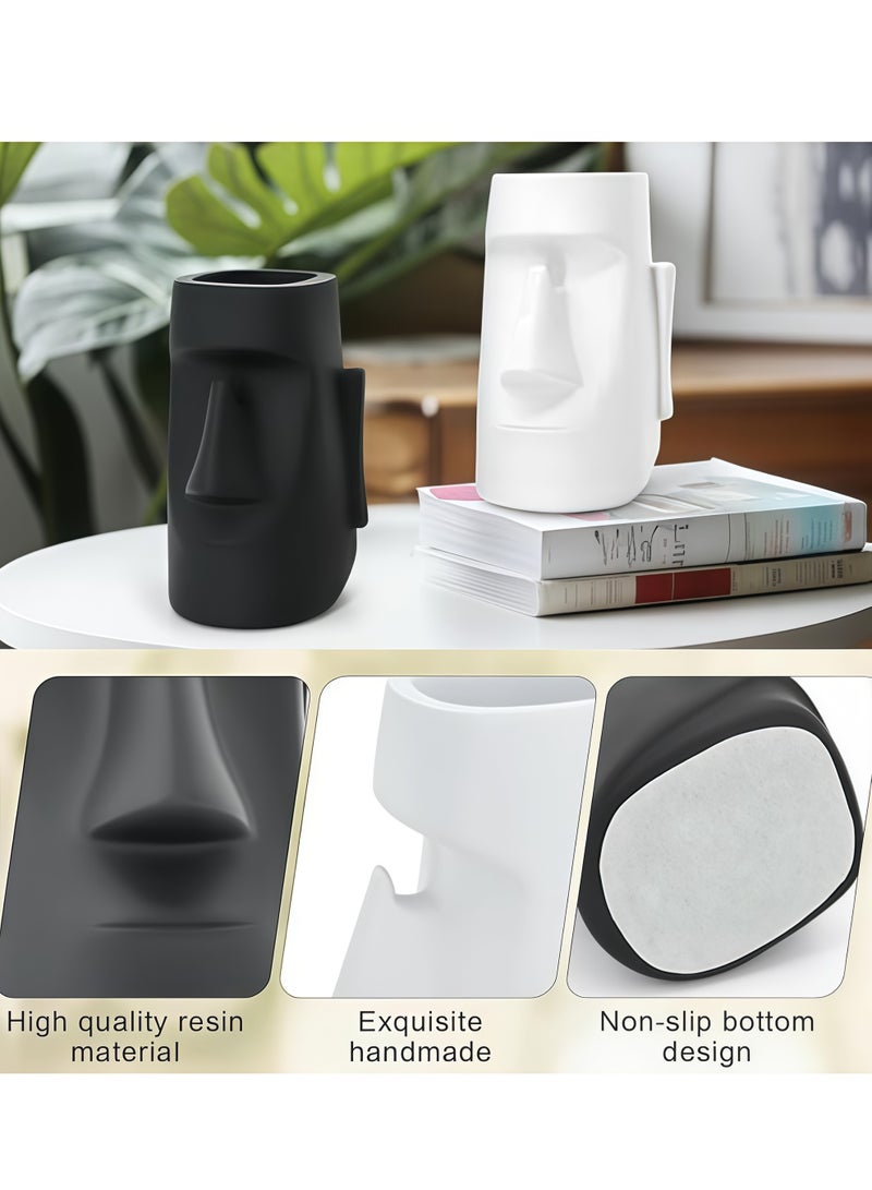 Pen Holder For Desk,Pencil Holder With Glasses Holder,Makeup Brush Holder,Desk Accessories,Office Decor,School Home Organizer - Image 4