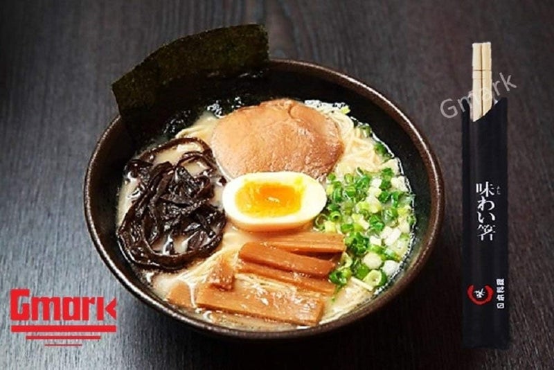 Gmark Disposable Chopsticks Pack of 40 Pair, 9" Japanese Style Sleeved Sushi Chopsticks by GM1038A - Image 5