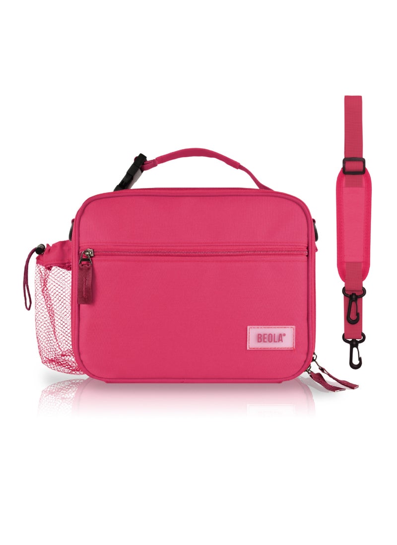 BEOLA Lunch Bag Insulated Lunch Box Carrier, Maroon  - Image 1