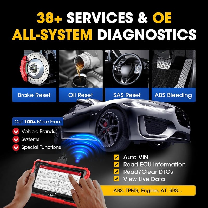 LAUNCH X431 PROS Elite Bidirectional Scanner ECU Coding CANFD DoIP - Image 5