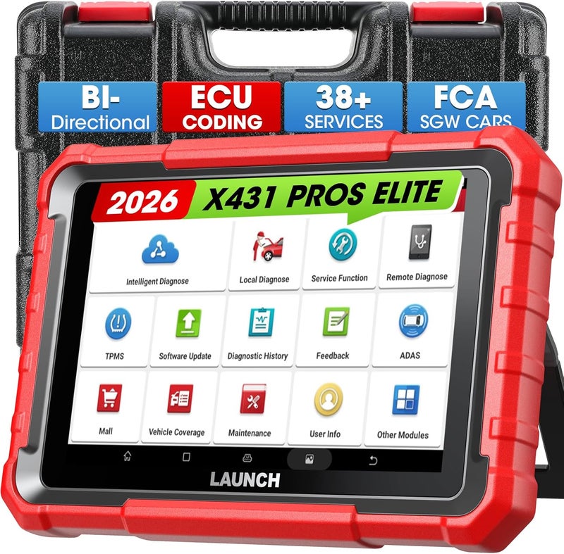 LAUNCH X431 PROS Elite Bidirectional Scanner ECU Coding CANFD DoIP - Image 1