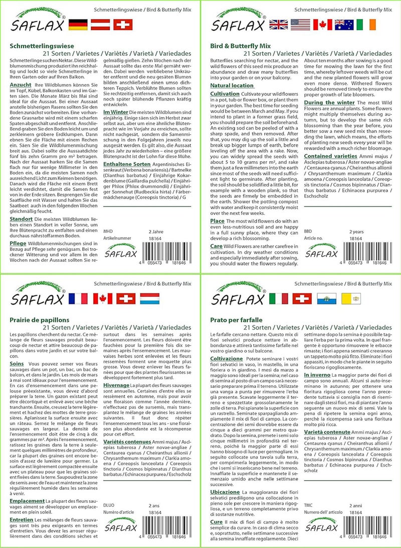 GGOOT Bird & Butterfly Mix - 100 Seeds - 21 Sorten - Image 3