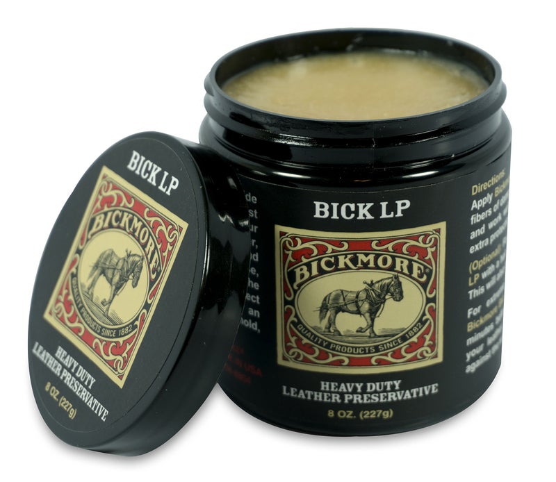 Bickmore Heavy Duty Leather Conditioner, Scratch Repair - LP 8oz | Preservative, Protector & Restorer Balm for Dry, Cracked, Scratched Leather | Made in USA - Image 2