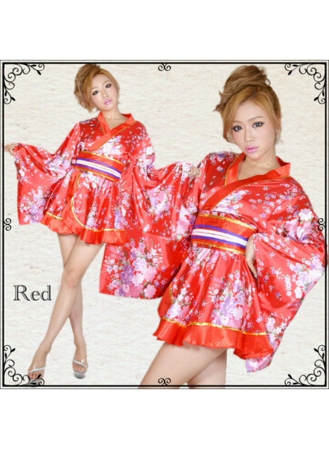 general Universal Size Ladies' Formal Anime Photo Set Stage Kimono Cospaly Dress