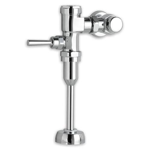 American Standard صمام تدفق مرحاض يدوي أمريكي قياسي 6045013.002، نوع مكبس، 0.125 جالون لكل تدفق، كروم مصقول - Image 5