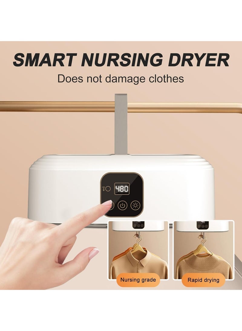 Denx Portable Clothes Dryer – Foldable & Stretchable Electric Laundry Dryer with Large Capacity Drying Bag, Adjustable Timer, and Safe Heat Technology – Compact & Energy Efficient for Home, Dorm, or Travel - Image 5