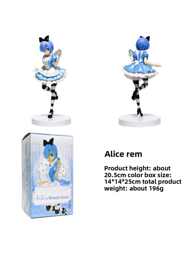 From Scratch, Chinese-style Sleeping Strap Sportswear, Remramram Boxed Beauty Anime Hand Office-Color:Alice (bag + Color Box)  - Image 1