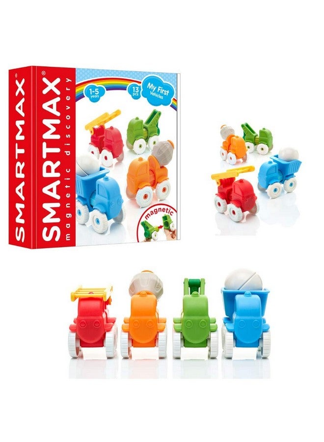 SmartMax My First Vehicles Magnetic Discovery STEM Play Set for Ages 1+ - Image 1