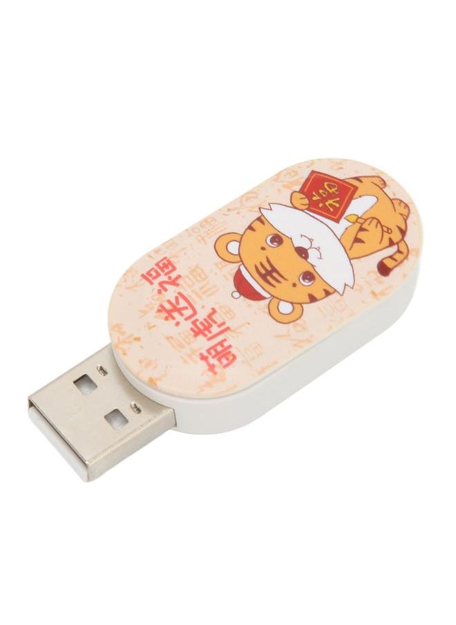Thoraya Creative gift USB flash drive personalized cartoon USB flash drive cute tiger blessing 64GB  - Image 2