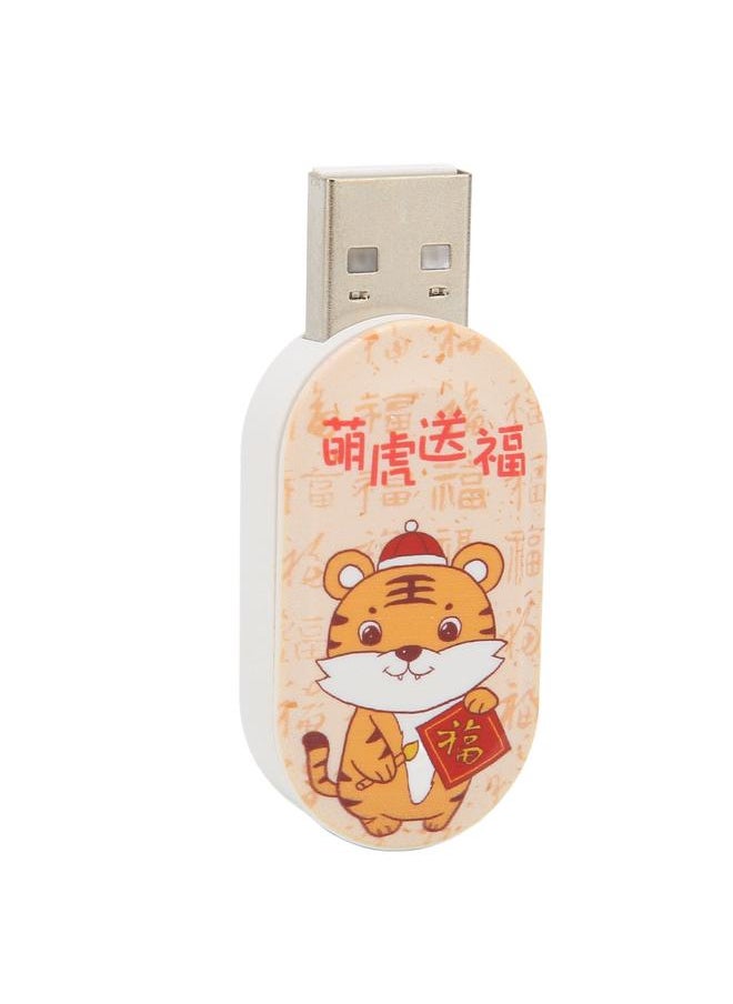 Thoraya Creative gift USB flash drive personalized cartoon USB flash drive cute tiger blessing 64GB  - Image 5