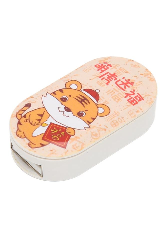 Thoraya Creative gift USB flash drive personalized cartoon USB flash drive cute tiger blessing 64GB  - Image 4