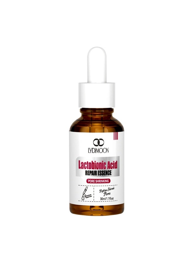 LYDIMOON Lactobionic Acid Repair Serum, Pore Shrinking & Blackhead Remover 30ml - Image 1