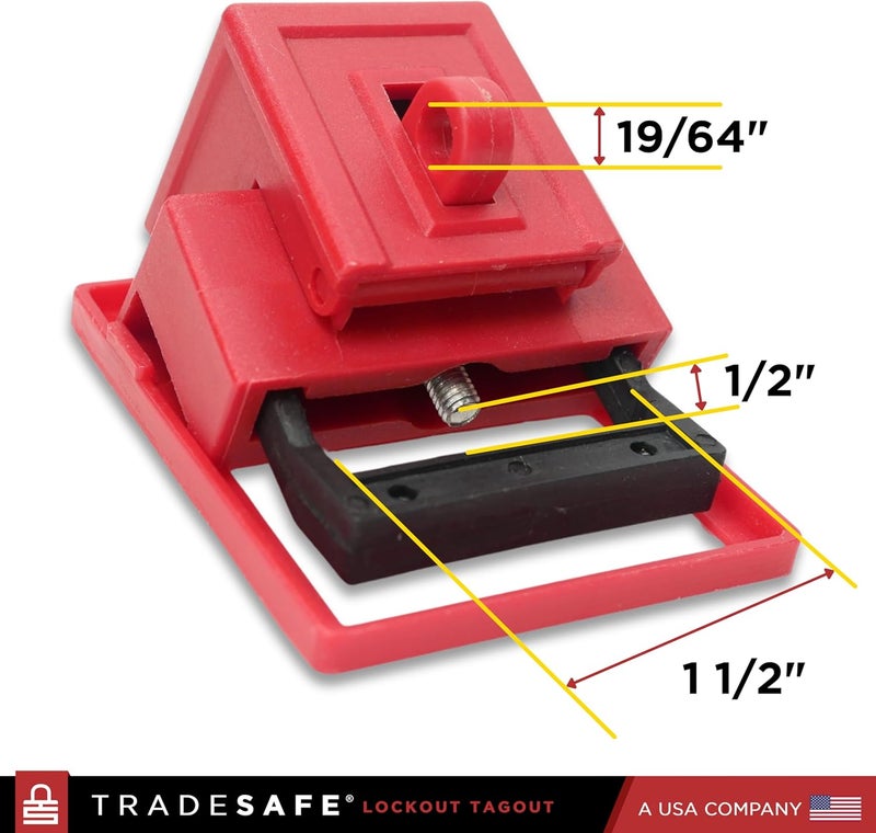 TRADESAFE Circuit Breaker Lockout Device - 480/600 Volt - 3 Pack - Image 2