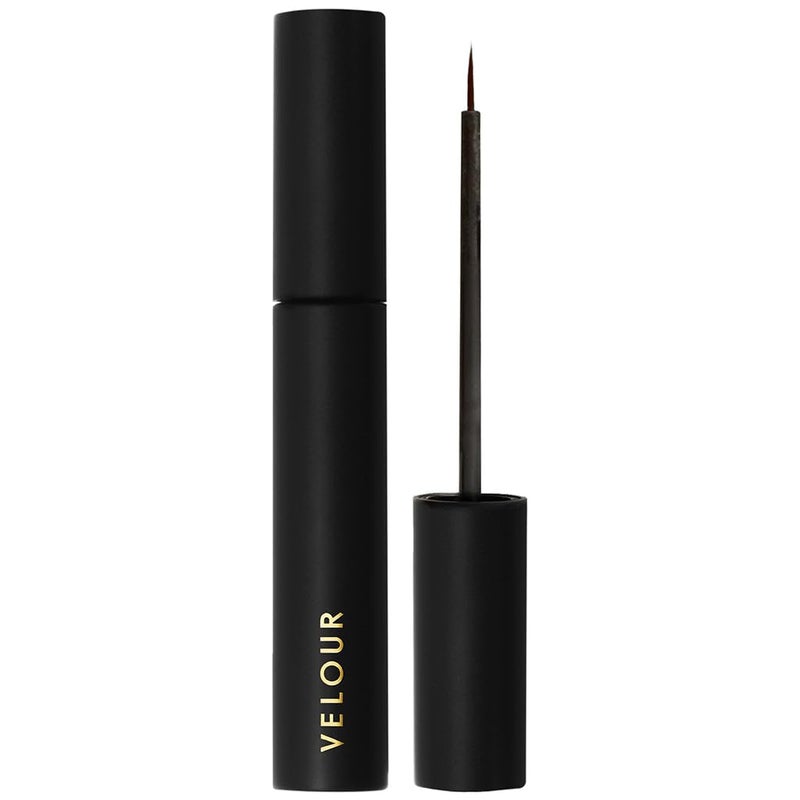 Velour Strong Eyelash Glue â€“ Super Hold Vegan Lash Glue, Brush on Applicator â€“ Premium, Latex-Free Eye Lash Glue for Strip Eyelash Extensions, Lash Adhesive for False Lashes (Black) - Image 1