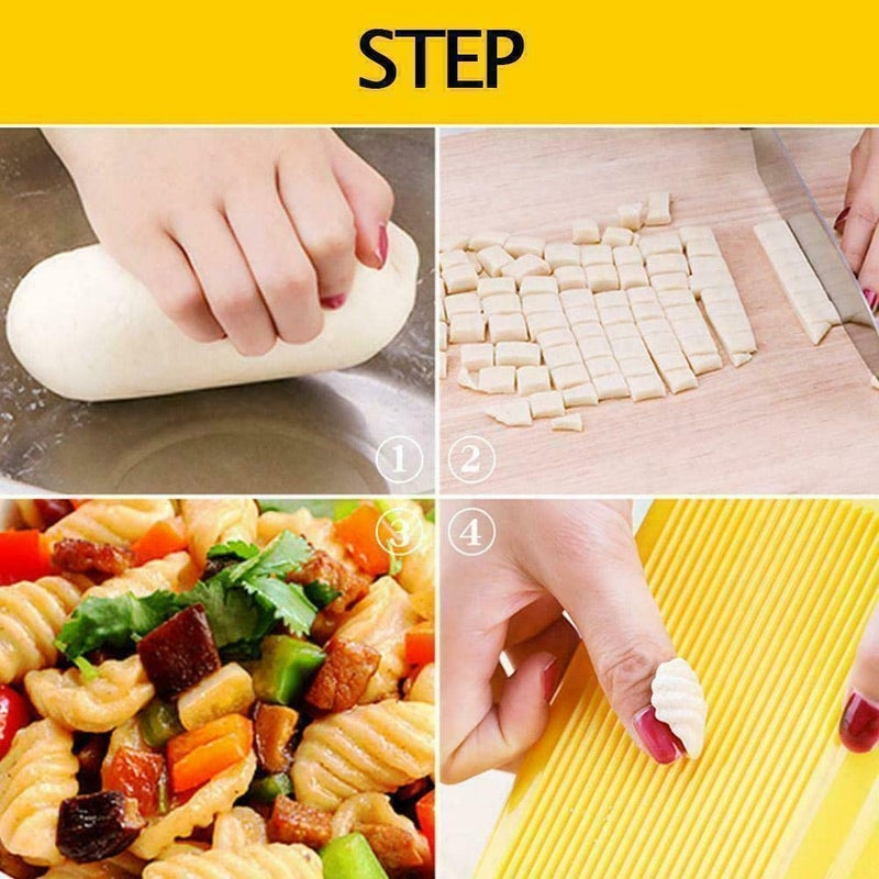 swabs cat Spaghetti Macaroni Pasta Making Plastic Board Home Handmade Pasta Board Kitchen Spaghetti Rolling Maker Food Supplement Molds Cooking Tool - Image 4