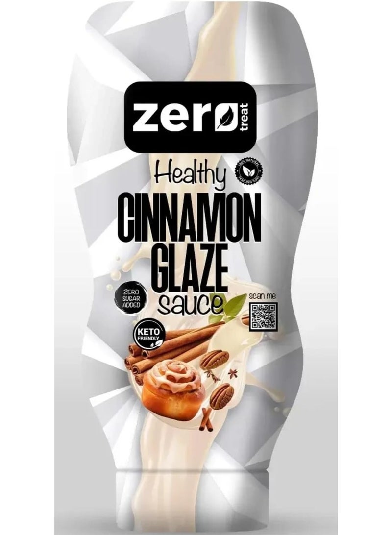 Zero Treat Healthy Cinnamon Glaze Sauce, Sugar-Free, Keto-Friendly - Image 1