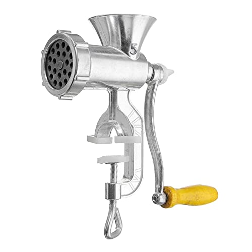 CALANDIS® Stainless Steel Manual Meat Grinder Mincer Tool Table Hand Crank Sausage S | 1 Piece Manual Meat Grinder - Image 1