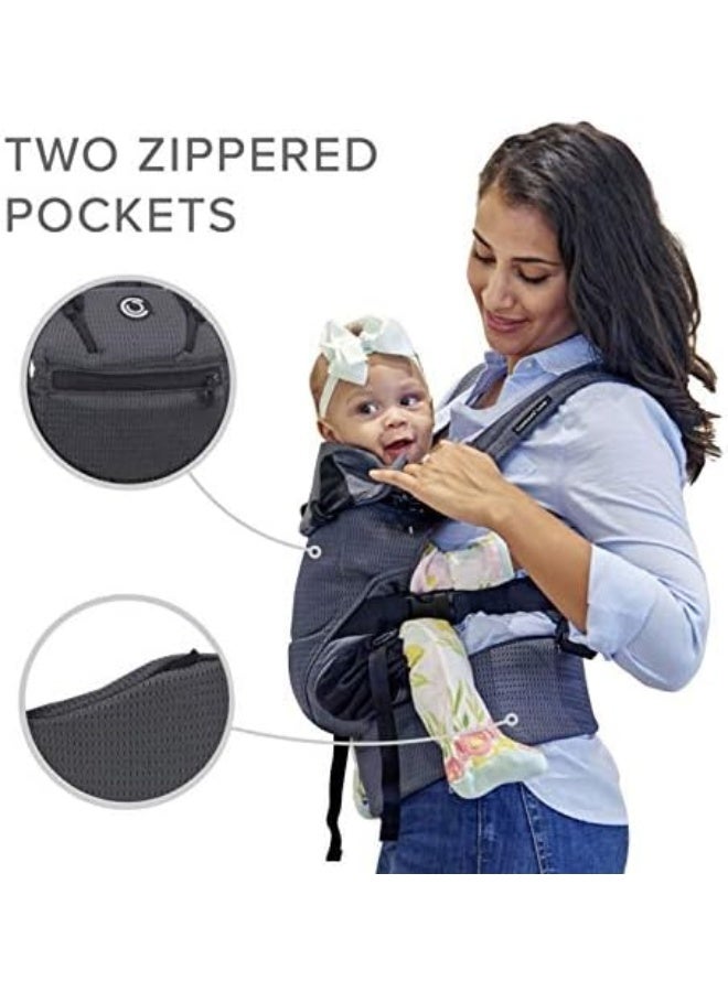 كونتورز Love 3 Position Baby Carrier, Charcoal Gray - Image 5