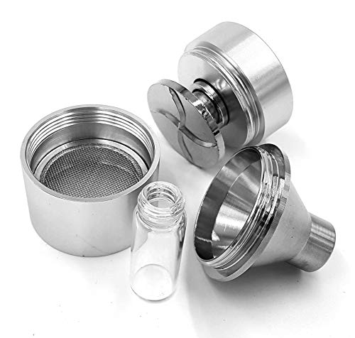 TitanOwl Kitchen Spice Grinder【Superfine Grinding】Pepper Grinder Set, Silver 1.75 inch - Image 2