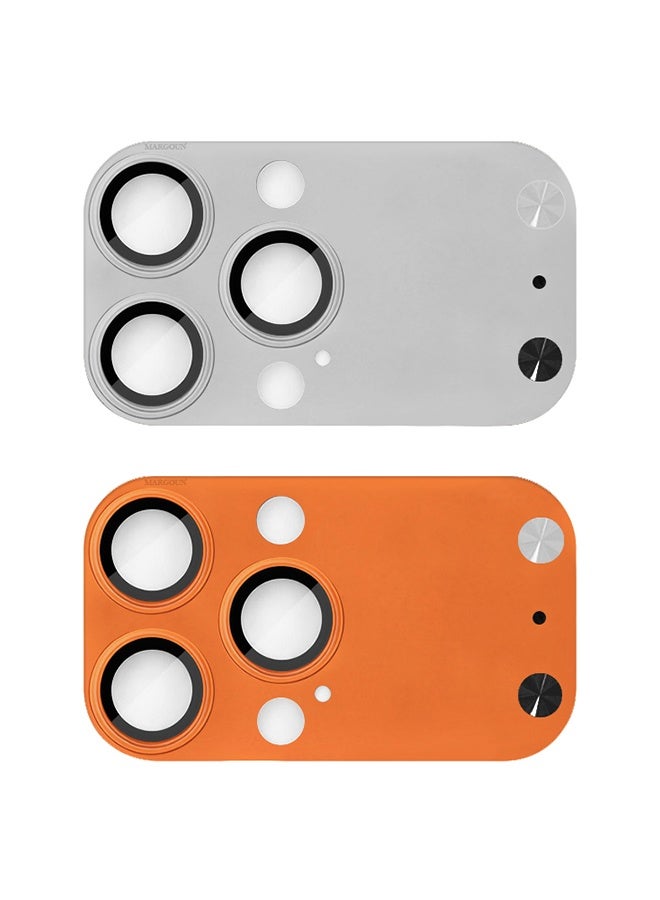 CATANES 2 Pieces Camera Lens Protector for iPhone 15 Pro Max and 16 Pro Max - Imitates the Appearance of iPhone 17 Pro Max for a Stylish Upgrade - Image 1