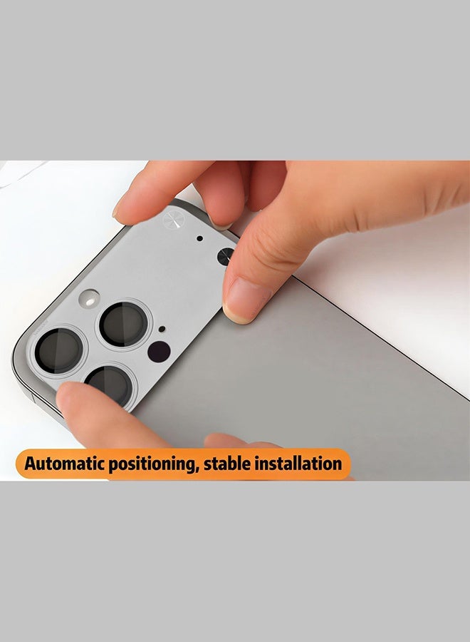 CATANES 2 Pieces Camera Lens Protector for iPhone 15 Pro Max and 16 Pro Max - Imitates the Appearance of iPhone 17 Pro Max for a Stylish Upgrade - Image 5