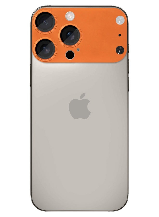 CATANES حماية عدسة الكاميرا 2 قطعة لجهاز iPhone 15 Pro Max و 16 Pro Max - تحاكي مظهر iPhone 17 Pro Max لترقية أنيقة - Image 2