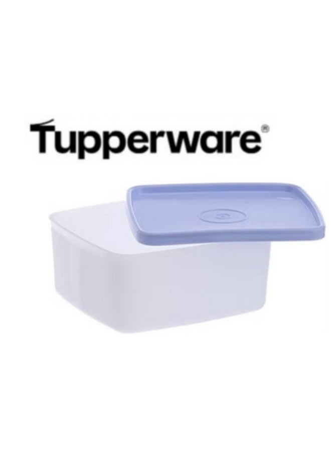 Tupperware Original Cool N fresh freezemate Utility Food Storage Container Box- Small -Pack of 2 Pieces -Blue Lid - Image 2