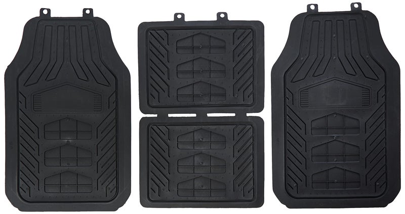 Plasticolor Honda Weatherpro 4 Pc. Floor Mat Set, Black, One Size - Image 2