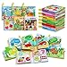 OKOOKO Soft Baby Books 6PCS Soft Cloth Books Bath Books Crinkle Washable NonToxic Early Education Preschool Learning Toy for Newborns Babies Infants Toddlers Kids - Image 3