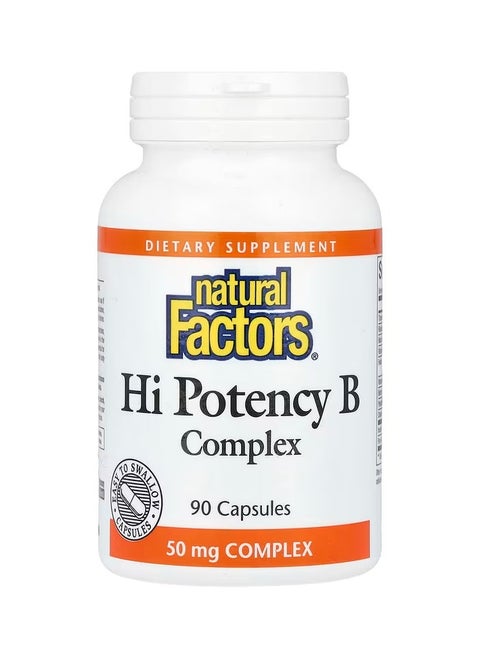 Hi Potency B Complex 90 Capsules