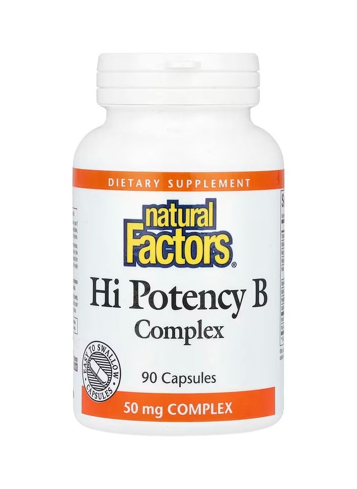 Hi Potency B Complex 90 Capsules
