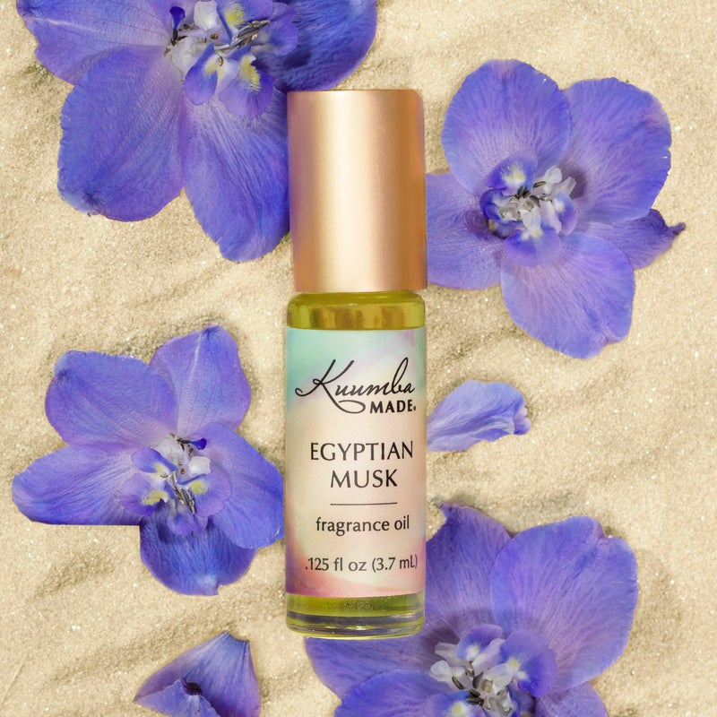 Kuumba Made زيت عطر المسك المصري من كوامبا ميد 0.125 أونصة سائلة (3.7 مل) | عطر رولر بال | خالي من الكحول - Image 2