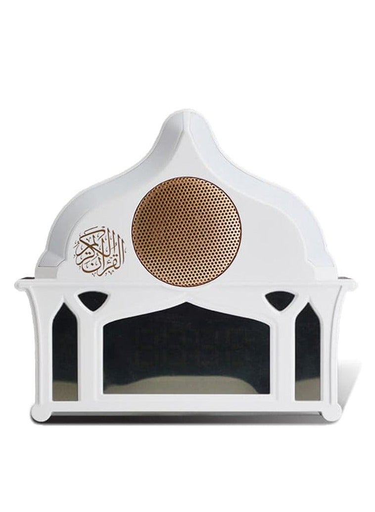 ساعة قرآنية مزودة بمكبر صوت بلوتوث - إضاءة ليلية LED بسبعة ألوان مع جهاز تحكم عن بعد وتطبيق، ومنبه - Image 2