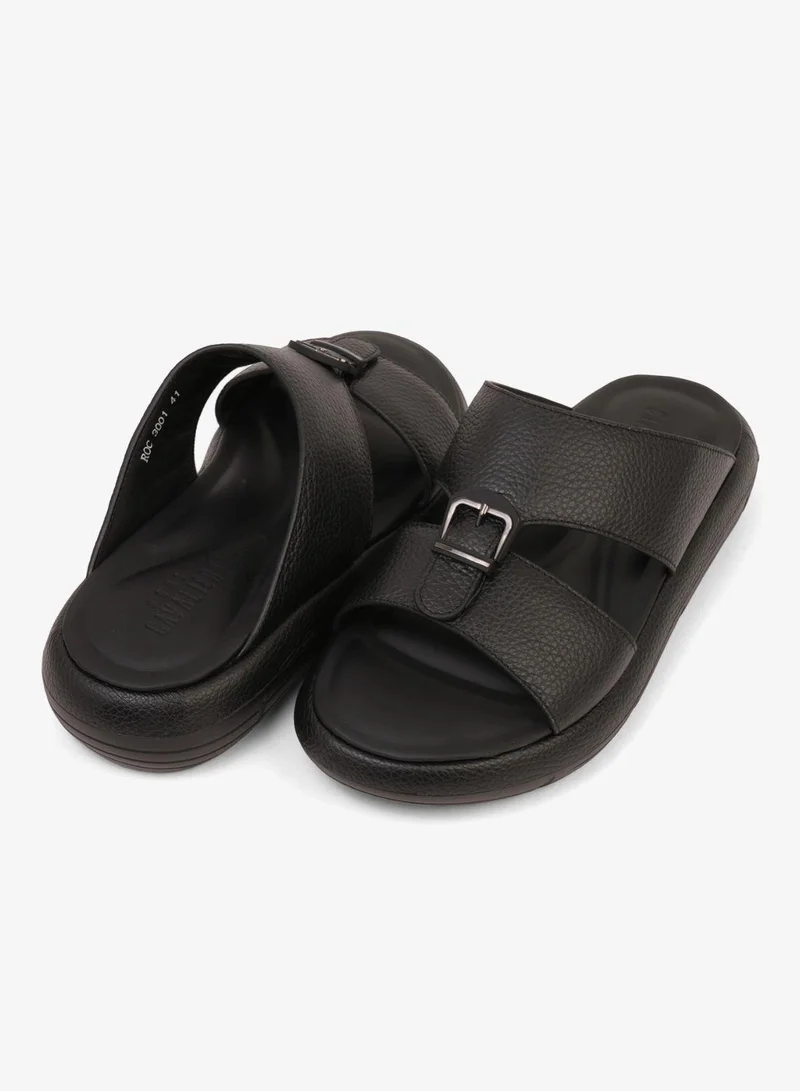 UOMO Cavalier UOMO CAVALIER MENS VERTEX ARABIC SANDALS BLACK